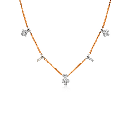 Clover Line Necklace