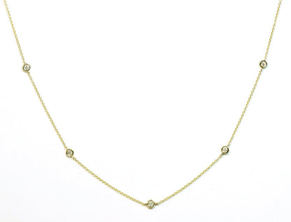 Grain Diamond Necklace