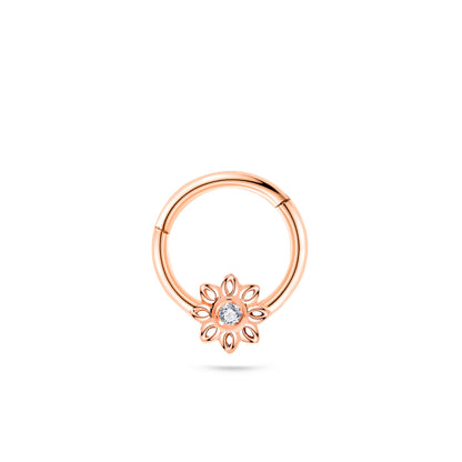 Flower Clicker Gold Piercing