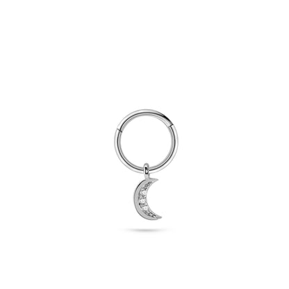 Moon Gold Clicker Piercing