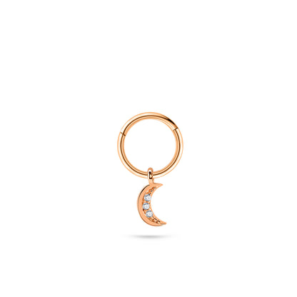 Moon Gold Clicker Piercing