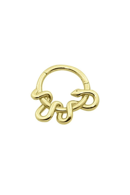 Snake Clicker Gold Piercing